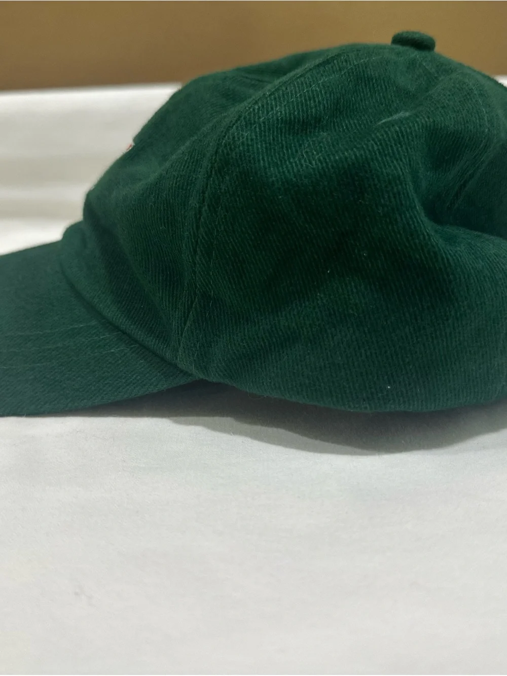 Vintage 1997 US Open Tennis Hat Green Embroidered Strapback 90s Cap